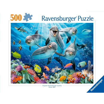Puzzle 2D 500 Delfiny